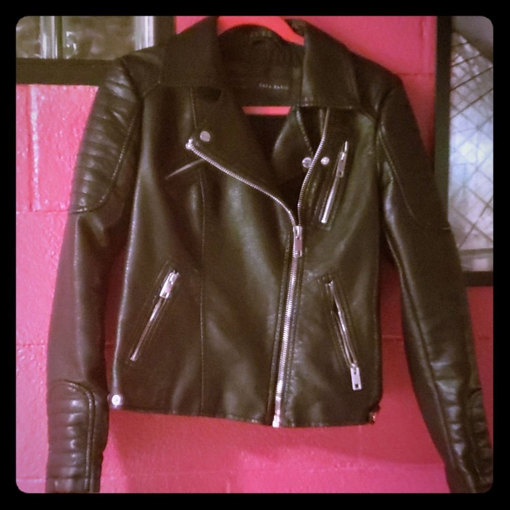 Leather jacket